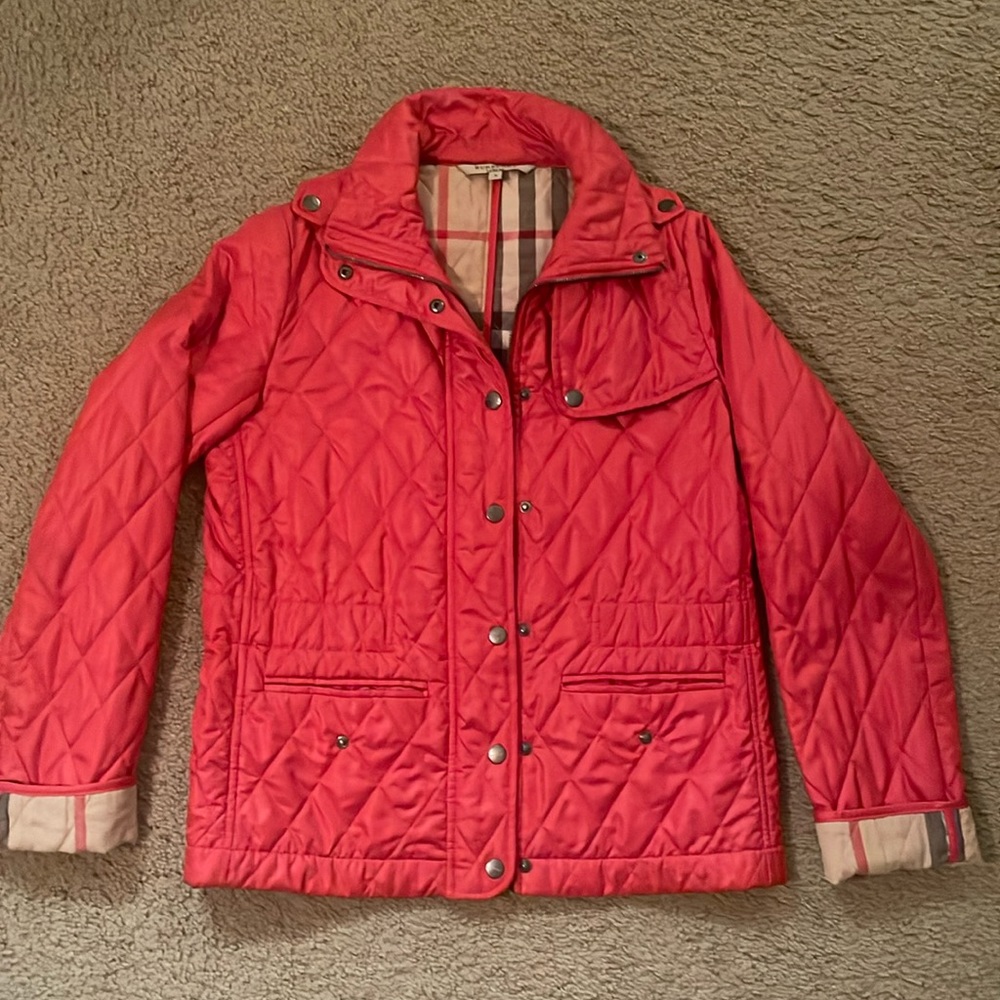 VINTAGE Burberry jacket! Seasonal color